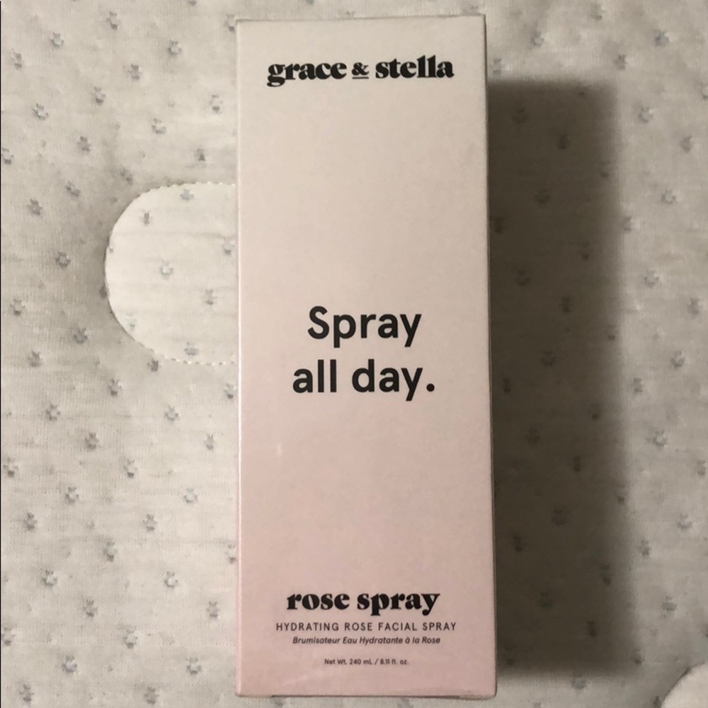 Grace and Stella hydrating Rose facial spray